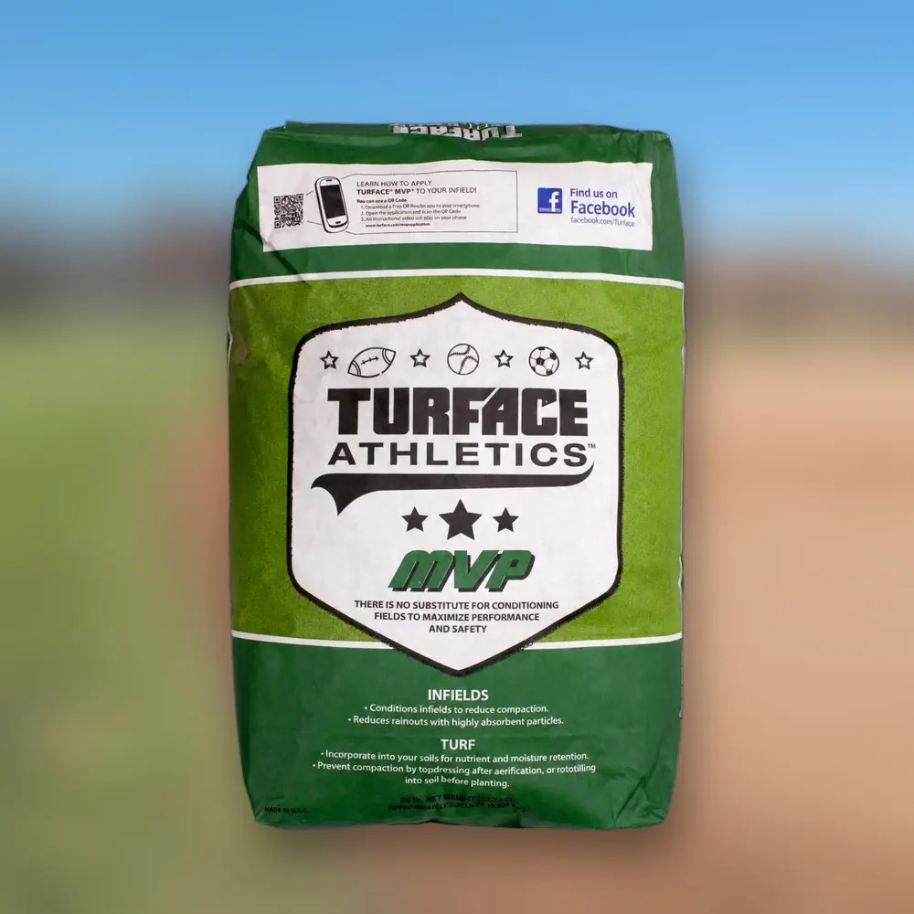 Bag of Turface infield conditioner, serving Dayton, OH